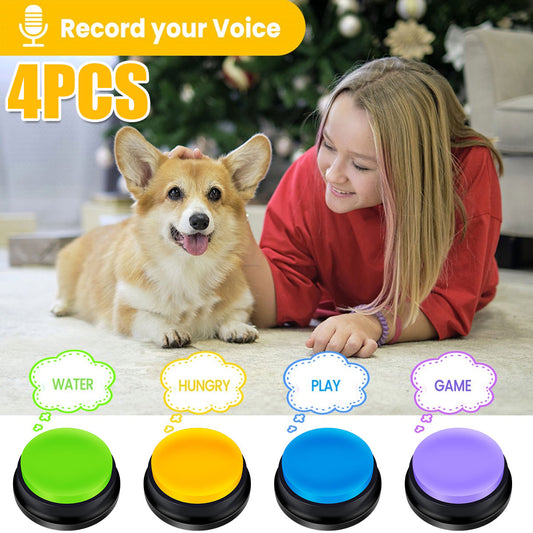 Pet Trainer Recordable Talking Buttons