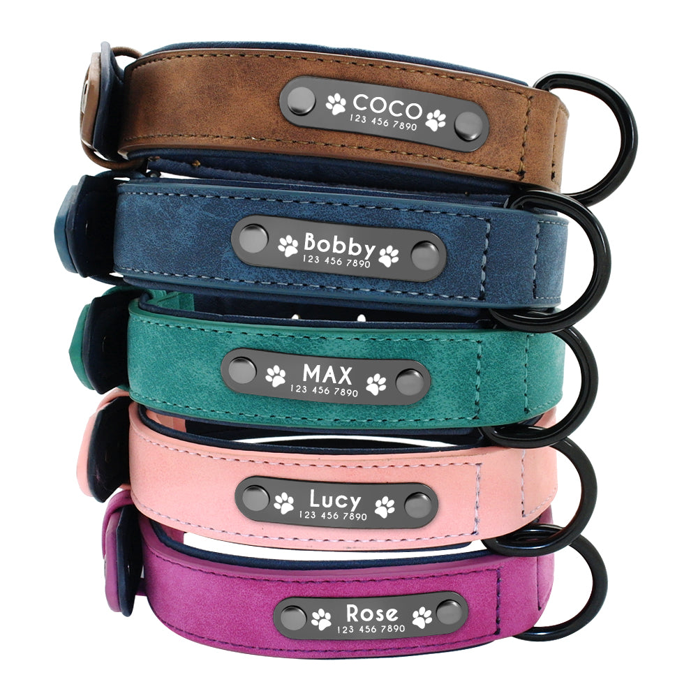 Leather Collar for Dog & Cat