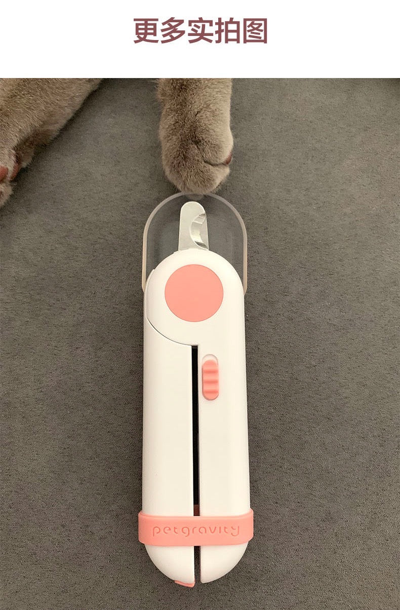 Pet Nail Clipper with LED Lights