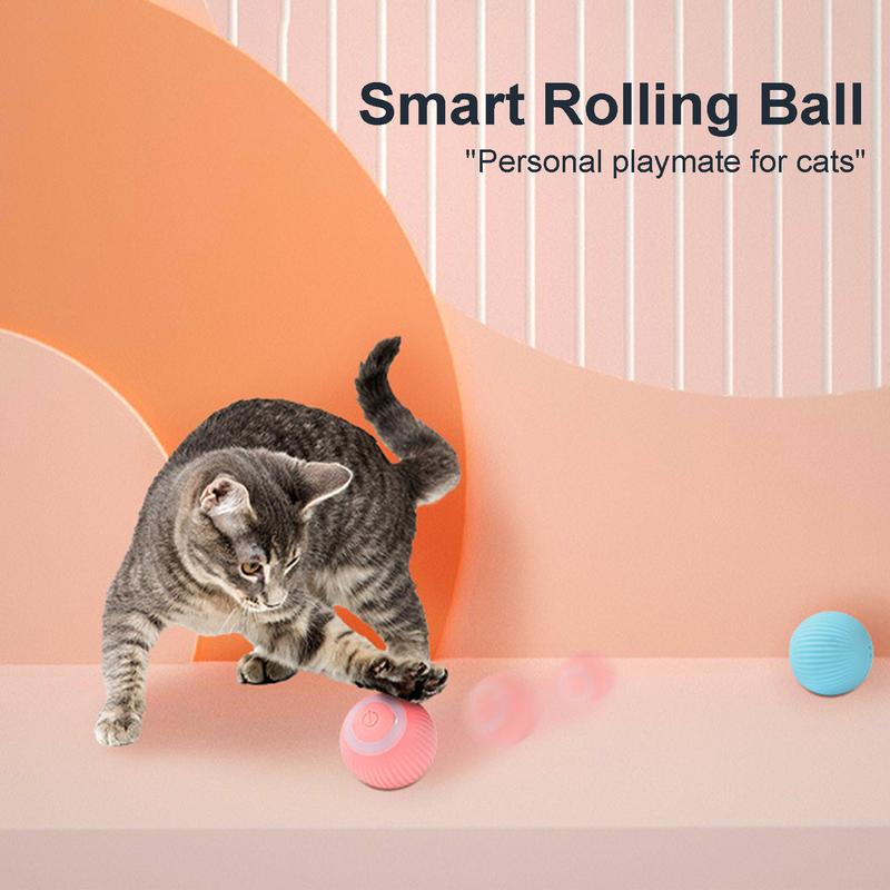 Electric Rolling Ball Toys For Cats