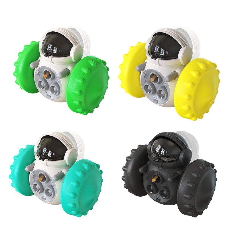 Dog Robot Tumbler Puzzle Toy for Smart Feed