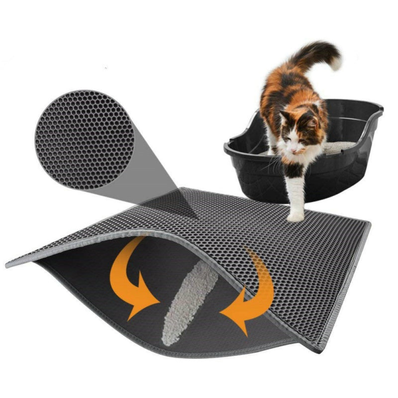 Cat Litter Pad Honeycomb Cat Pad - Waterproof & Urine Proof Pad
