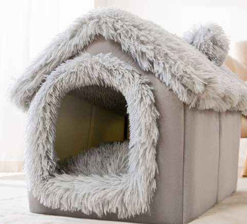 Foldable Dog House Pet Cat Bed