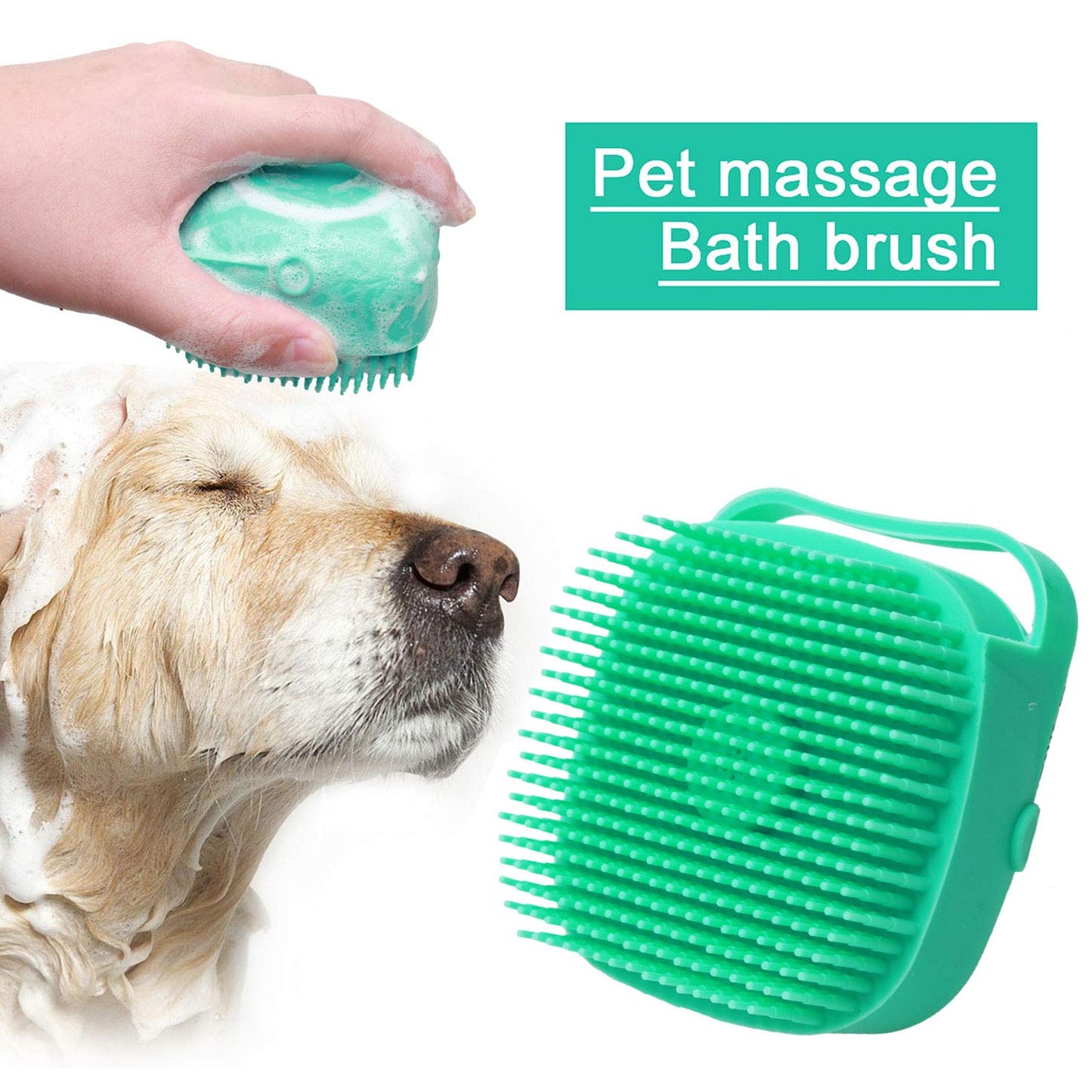 Pet Shampoo Massager Brush